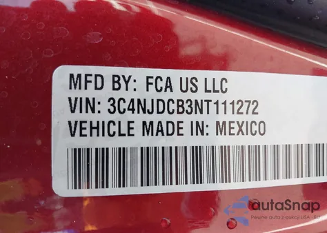 2022 Jeep Compass Limited 4X4 from USA, damaged, VIN 3C4NJDCB3NT111272